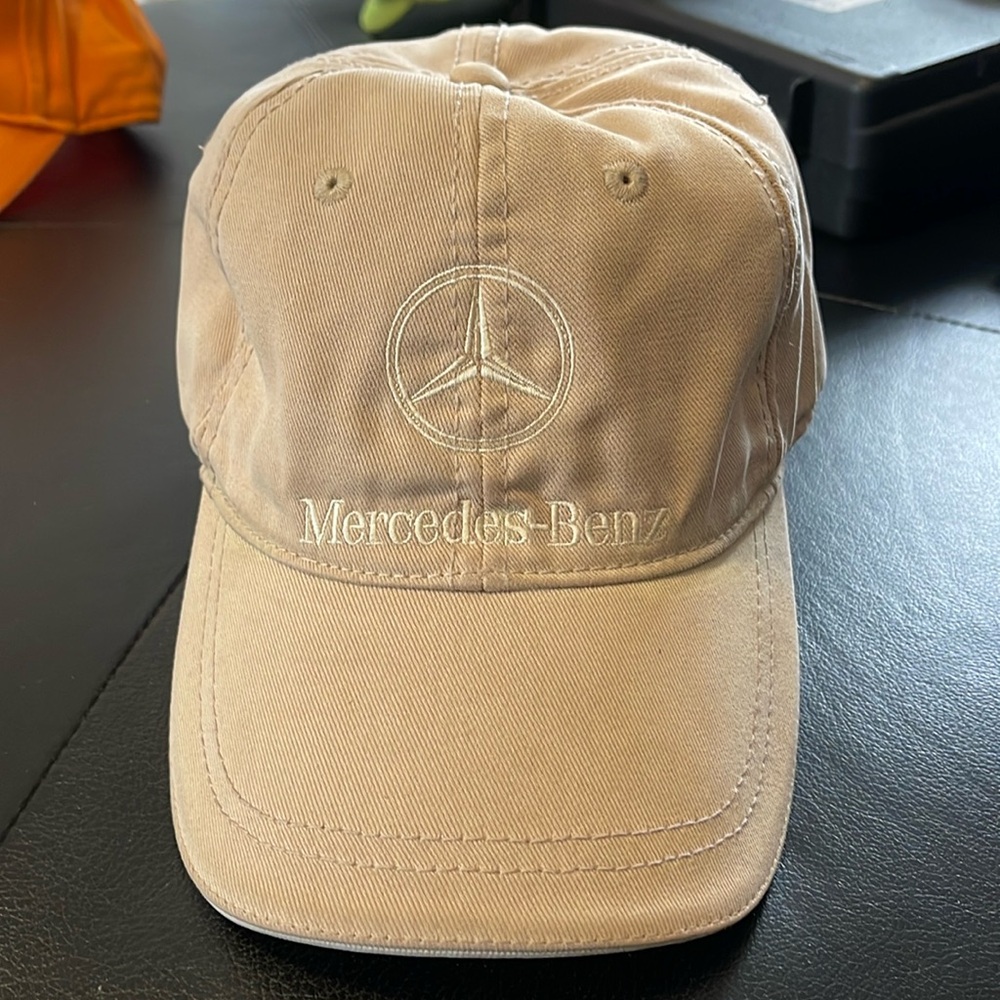 Mercedes-Benz Men's Beige Baseball Cap